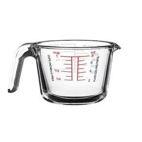 오븐락 퓨어 내열유리 계량컵 250ml 스텐계량컵+대승상사Shop