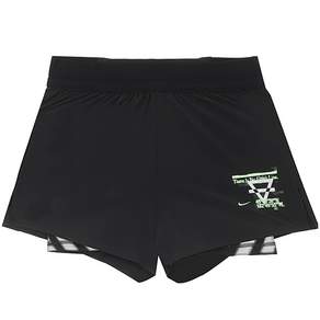 NIKE 나이키 스위프트 여성 드라이 핏 미드라이즈 투인원 러닝 쇼츠 IW0977-010 2925286