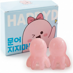 문어괄사 두피 괄사 미니 문어 괄사 문어발 마사지