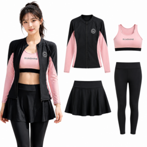뤼민 여성레쉬가드세트 여자레쉬가드 여성수영복
