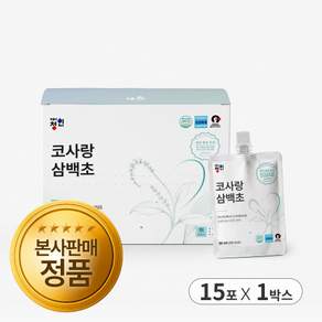 [본사판매] 딱좋아 청인 코사랑 삼백초 추출물 진액 건강즙 맥문동 뿌리 미퀠리아닌 퀘르세틴 30ml x 15포