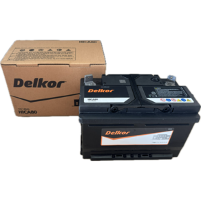 델코 산업용 배터리 HI-CA 80(12V 80Ah) UPS 정류기반 수배전반 비상발전기 시동 무보수 밀폐형 축전지