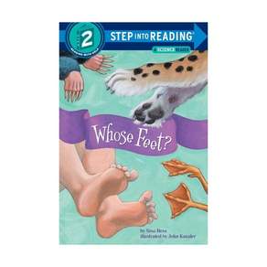 Step Into Reading 2: Whose Feet Paperback 미국판 9780375826238 2468235