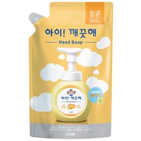 아이깨끗해 항균 폼 핸드솝 순 파우더향 리필용