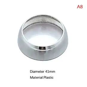수도꼭지 스풀 글 랜드 샤워 고정 캡 커버 그릇 장식 주방 교체 액세서리 35mm 1 개
