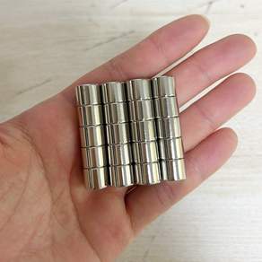 D10*8T 네오디움 원형자석 ND 지름 10mm x 두께 8mm [유리]