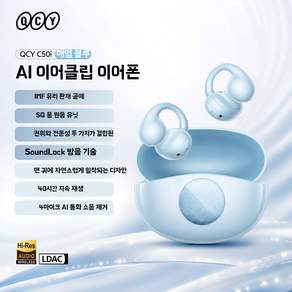 QCY 크로스키 C50i 트루 무선 오픈형 이어폰
