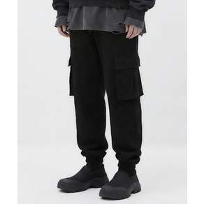 SEVENSELAH OG se 카고조거 슬랙스 Black
