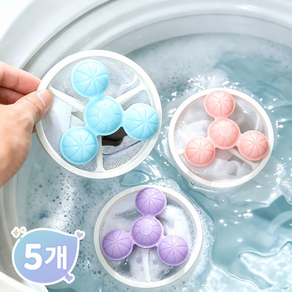 Zeviro 세탁기 먼지 제거 거름망 통돌이 세탁기 빨래망