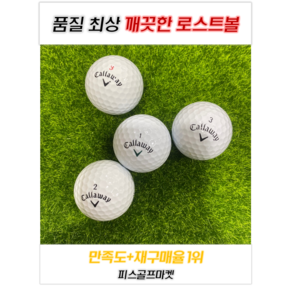 나이스골프 캘러웨이 화이트 A+등급 로스트볼
