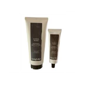 롱테이크 핸드 바디 2종 세트 핸드크림 50ml + 바디로션 200ml 샌달우드 블랙티