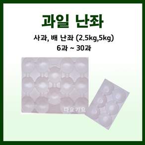 과일망 포장지 완충제 과일포장재 사과배난좌 2.5kg 5kg