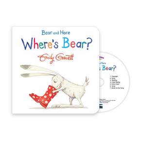 Pictory - Where's Bear (BoardBook & CD) 8809445507608 2452730