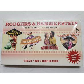(수입CD) NEW Rodgers & Hammerstein Film musicals 4 CDs Carousel South Pacific Soundtrack