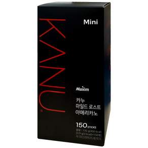 동서 커피믹스 카누 미니 마일드로스트 아메리카노 150T