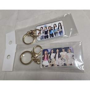 리센느 굿즈 아크릴 포토 키링 키홀더 열쇠고리