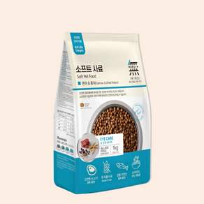 무마진 전연령 강아지 소프트사료, 연어+황태, 1kg, 1개