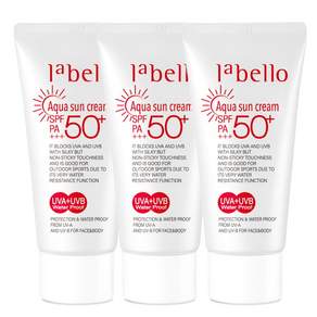아쿠아 워터프루프 썬크림 50ml 3개 SPF50+ PA+++