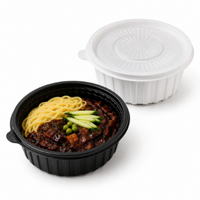 빌렉 195파이 원형 냉면용기 소 1050ml 일회용 배달 포장