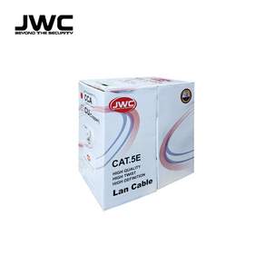 [JWC] CAT.5e UTP 랜케이블 박스 CCA 300M 랜선 인터넷선 시공용