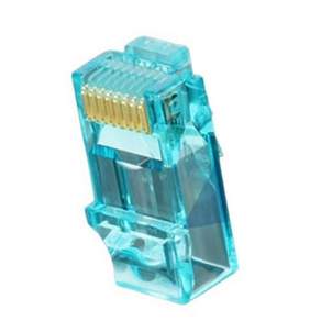 cat6 utp rj45 8p8c 스냅 관통형 랜 플러그 커넥터 랜포트 1개 인터넷선연결 네트워크공사