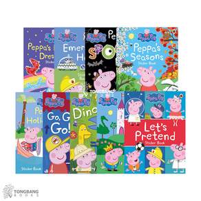 Peppa Pig 스티커북 9종 B세트 (Paperback 음원없음) 9000000010957 2444033