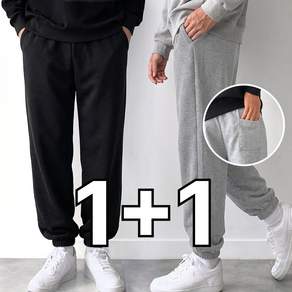 1+1 미제이 남자 트레이닝바지 조거 밴딩 팬츠