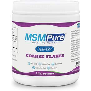 Kala Health MSMPure Coarse Flakes 킬라 헬스 식이유황 퓨어 코어스 플레이크 453g