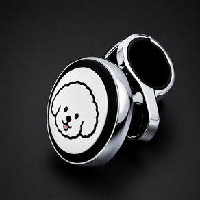 생활더하기 댕댕이 냥이 차량용 파워핸들 파워봉 핸들봉 편리한주차 핸들링