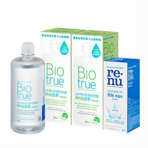 바슈롬 리뉴 바이오트루 500ml x2 + 후레쉬 355ml x1