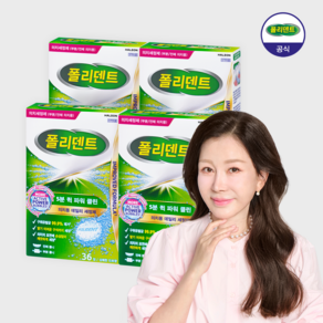 폴리덴트 5분 퀵 의치 세정제
