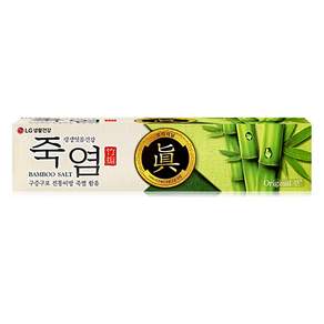 LG생활건강 죽염 오리지날 진 치약 160g 8개
