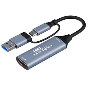 HDTV 비디오 캡처 카드 PS4 게임 DVD 카메라 녹화 라이브 스트리밍 용 USB2.0 비디오 그래버 박스에 4K HDMI 호환