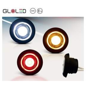 대성부품/FT-074 LED/12V/24V/차폭등/E마크/인증/검사/포인트등/램프/표시등/전면/후면/측면/고무등/특장차/캠핑카/카라반/트레일러/마커램프/신형/원형/화물차/대형트럭