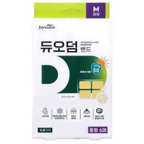 제이웨이브 듀오덤 밴드 6p