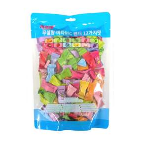 무란왕 무설탕 12가지맛 비타민C 민트 미니 캔디, 800g, 1개 - 일반하드캔디