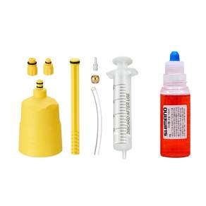 시마노 정품 유압식 디스크 브레이크 블리딩 미네랄 오일, 미네랄 오일 100ml + 실속형 블리딩키트 세트, 1개, 100ml