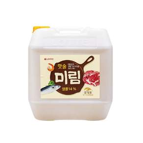 롯데 미림 맛술 요리용 대용량 업소용