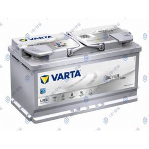 델코 Delkor AGM70 Silver LN3 12V 70Ah ISG 스탑앤고 차량용 AGM 배터리