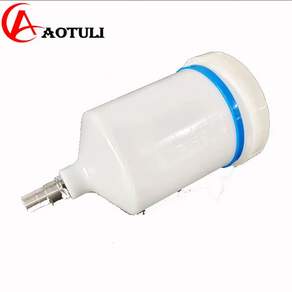 600ml 용량의 상단 컵 14mm 외부 톱니 페인트 컵이 있는 Sata 자동차 스프레이 건 액세서리용 스프레이 건 포트 컵