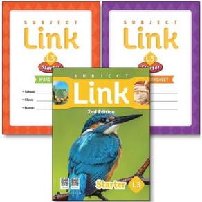 Subject Link Starter 3 세트 (전3권) 교재+Tests+Wordbook (2ED)