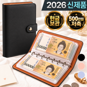 바이티 현금 바인더 지폐 저축 다이어리 돈 모으기 챌린지