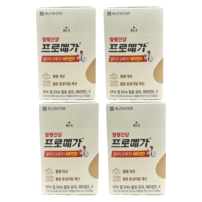 기타 종근당건강 프로메가 알티지 오메가3 비타민D 430mg x 60캡슐 4박스 /An
