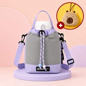 컬러피크닉 백팩 크로스백 다되는 다중수납 텀블러백