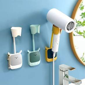 로타리 돌리아 헤어드라이어 거치대 샤워기 홀더 핸즈프리 2세대