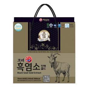 [다미] 정삼원 고려 흑염소 진액 골드 건강식품 선물세트