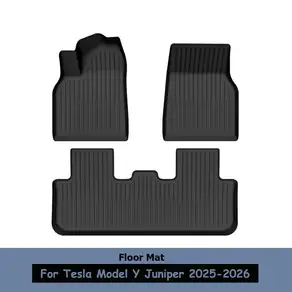 테슬라 모델 Y 주니퍼 2026 2025 TPE 바닥 매트 내구성 디자인 방수 러기지 매트 풋 패드 모델Y 트렁크 매