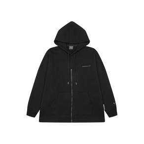 [국내정품] 키네티클로 후드티 하프 오픈 집업 후디(BLACK) 251385
