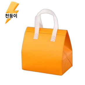 천둥이몰 일회용 보냉백 보냉팩 미니 봉투 손잡이 은박 50개