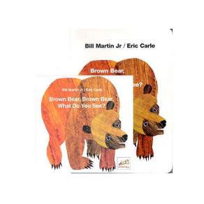웬디북 노부영 Brown Bear What Do You SeeHenry Holts 원서&CD Board Book+CD 9789919183101 2494621